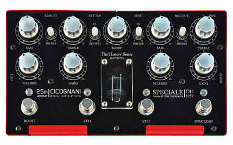 Cicognani SPECIALE Double Decker DD1959 Analog Tube Overdrive image 1