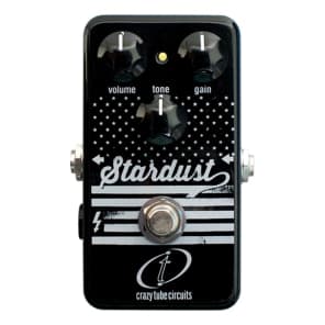 Crazy Tube Circuits Stardust Black Panel Overdrive