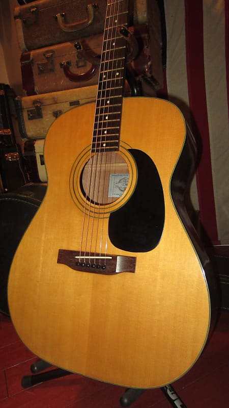Vintage Original Circa 1971 CONN F-100 Acoustic Guitar image 1