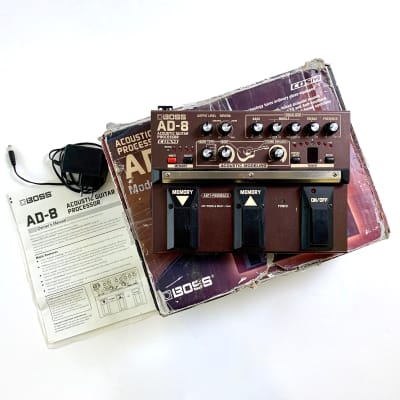 Reverb.com listing, price, conditions, and images for boss-ad-8-acoustic-guitar-processor