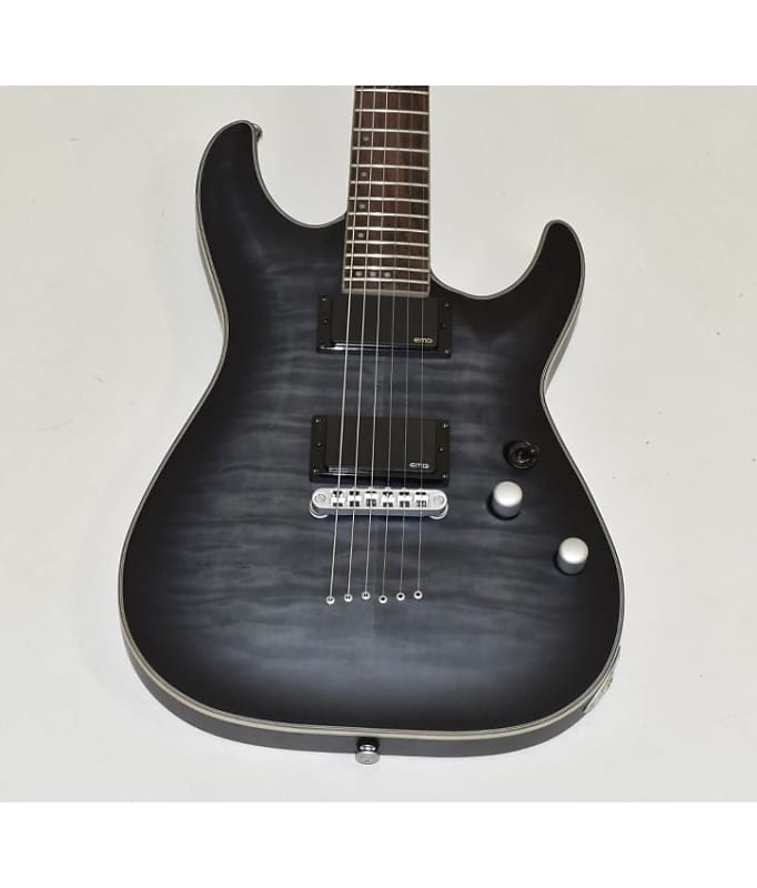 Schecter C-1 Platinum Guitar See Through Black Satin B-Stock Schecter C-1 Platinum Guitar See Through Black Satin B-Stock