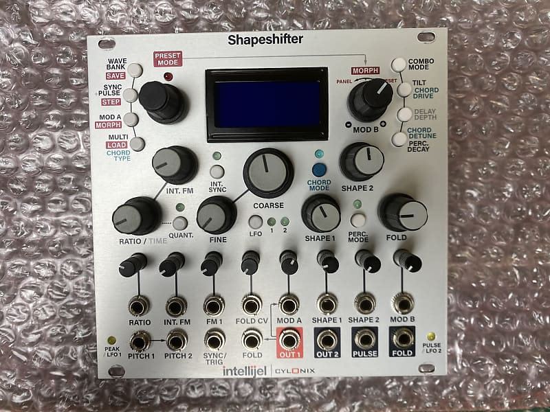 Intellijel Cylonix Shapeshifter Dual Wavetable VCO Eurorack Synth Module