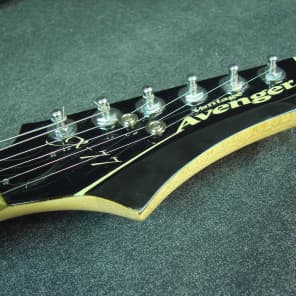 Vantage Avenger X-77 Black Electric Guitar Made In Japan X77 w/OHSC image 8