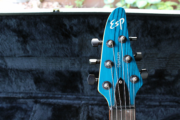 低価格 ESP Reverb | MIJ 90s OHSC w/ Blue Thru See 1997 NT Horizon ギター