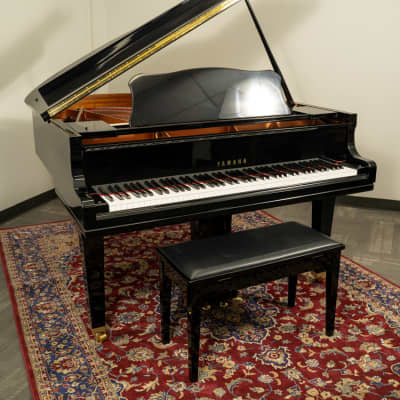 Yamaha 5'3" GC1 Grand Piano | Polished Ebony | SN: 6132964 image 3
