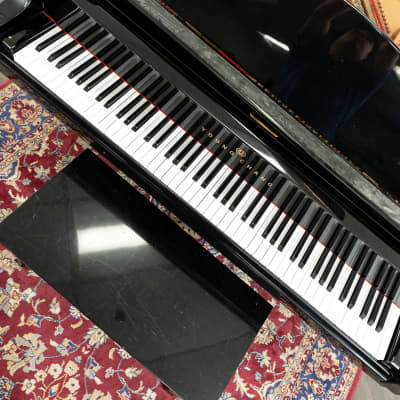 Young Chang TG-150 Baby Grand Piano | Polished Ebony | SN: CG0000794 | Used image 4