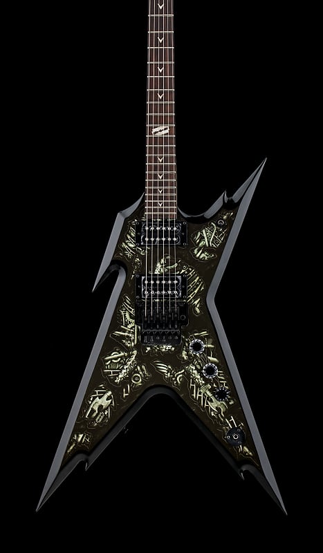 Dean Dimebag Razorback Floyd Bio Mech w/ Factory Case! | Reverb