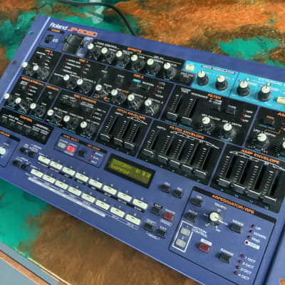 Roland JP-8080 Synthesizer Module 1998 - 2002 - Black/blue