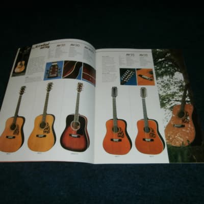 Vintage 1982/1983 Ibanez Acoustic Guitars Catalog! Artwood, Floral, Ragtime! image 3