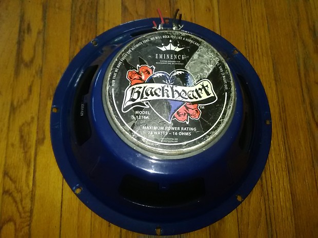 Eminence Blackheart 1216A Speaker Reverb