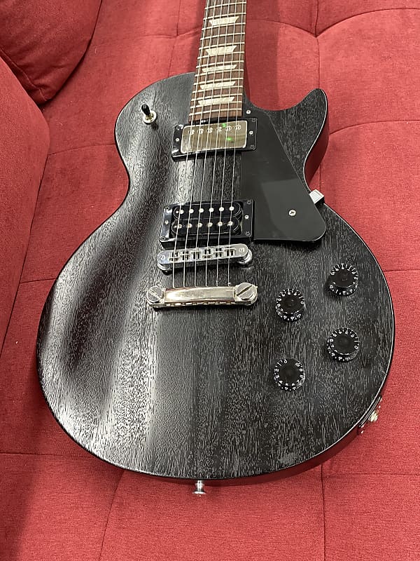 2009 Gibson Les Paul Studio Faded Satin Ebony Finish | Cream
