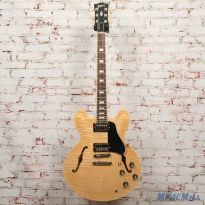 USED Gibson ES-335 Figured Hollowbody Electric Guitar Antique Natural image 2