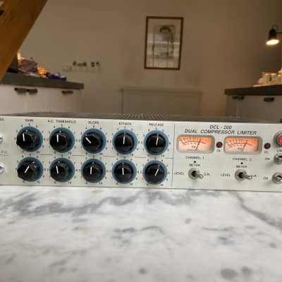 Summit Audio DCL-200 Dual Tube Compressor Limiter 2010s - Silver image 2