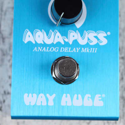 Way Huge Smalls Aqua Puss Analog Delay Pedal Electric Guitar Delay Effects Pedal image 4