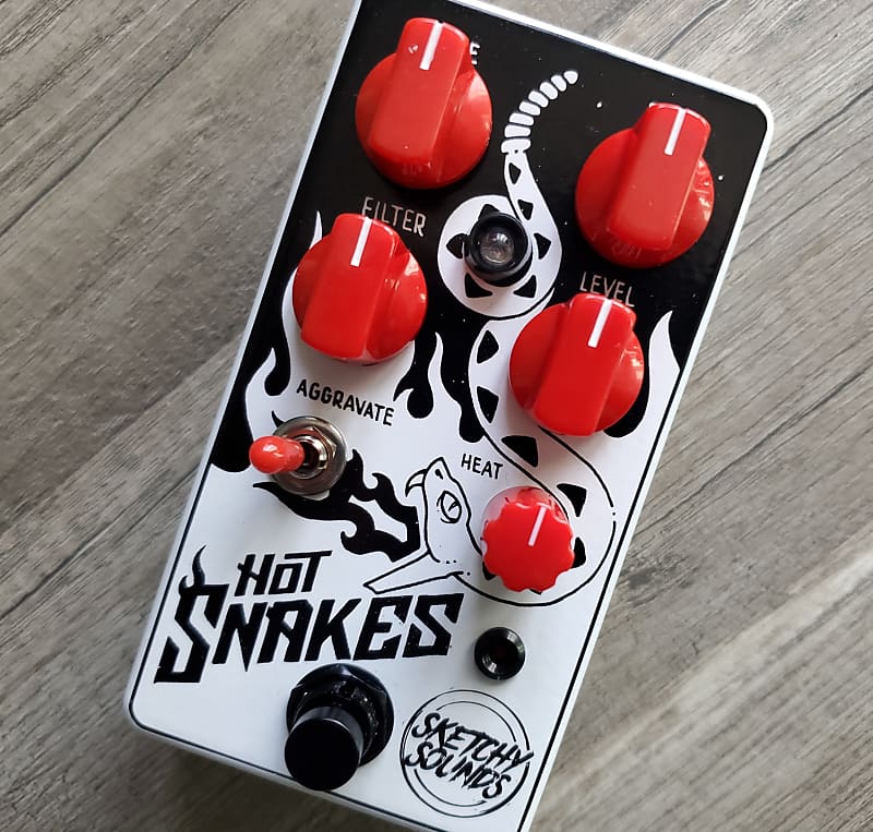 Sketchy Sounds Hot Snakes Fuzz Guitar Pedal Reverb