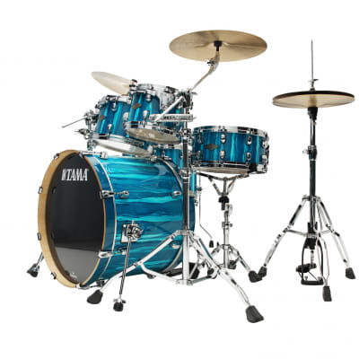 Tama MBS52RZS-SKA  Starclassic Performer Shell Kit 5 pcs - Sky Blue Aurora/Chrome HW image 9