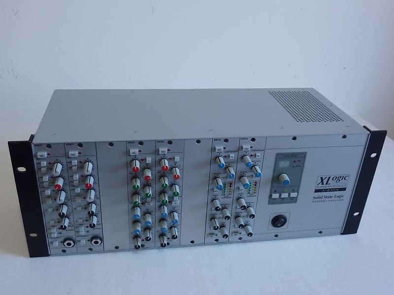 Solid State Logic X-Rack - 2 XR625 EQ, 2 XR621 PreAmp, 2 XR618 Dynamics Solid State Logic X-Rack - 2 XR625 EQ, 2 XR621 PreAmp, 2 XR618 Dynamics