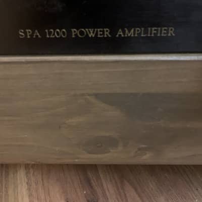 Chord  SPA 1200 Power Amplifier Black image 5