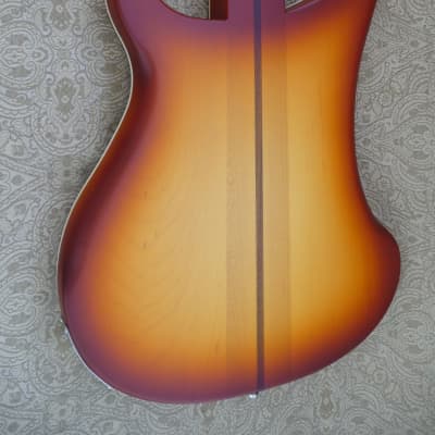 2023 Limited Edition Rickenbacker 4003 CB AUT Bass - SATIN Autumnglo - Checkerboard Binding image 20