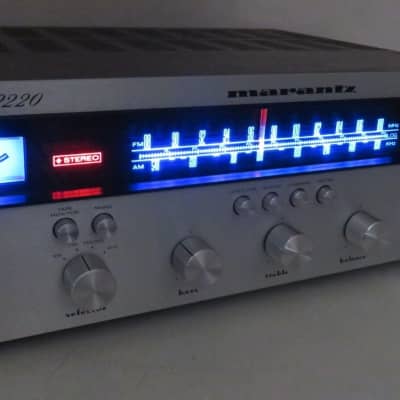 MARANTZ 2220 RECEIVER WORKS PERFECT SERVICED FULLY RECAPPED GREAT CONDITION image 4