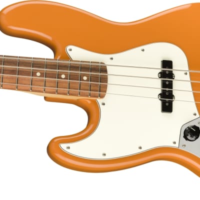Fender Player Series 4-String Electric Jazz Bass Guitar Left Handed Capri Orange image 5