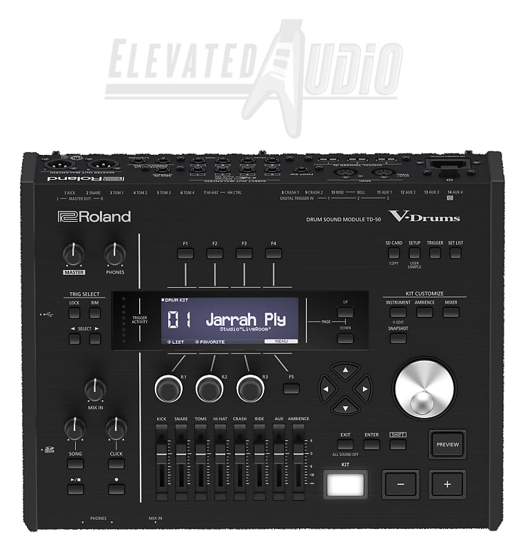 Roland TD-50 Electronic V-Drum Module, BRAND New.  Includes FREE TD-50X Upgrade Key! Buy from CA's #1 Dealer image 1