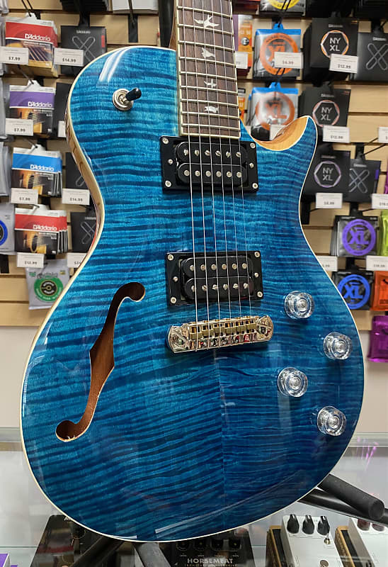 *FREE* SETUP & NEW STRINGS - 2022 Paul Reed Smith SE Zach Myers - Myers Blue - SEE PHOTOS image 1