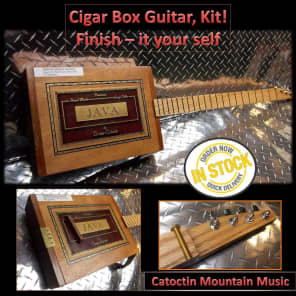 Cigar Box Guitar 4 String KIT image 1