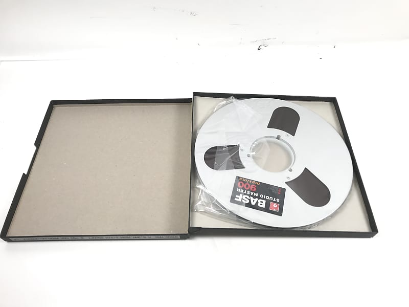 BASF 1/4 Studio Master 900 Maxima Audio Mastering Tape Reel to Reel SM900  MAX R
