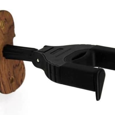 Luke & Daniel MA-5C - gancio a muro per violino in legno con chiusura di sicurezza for sale