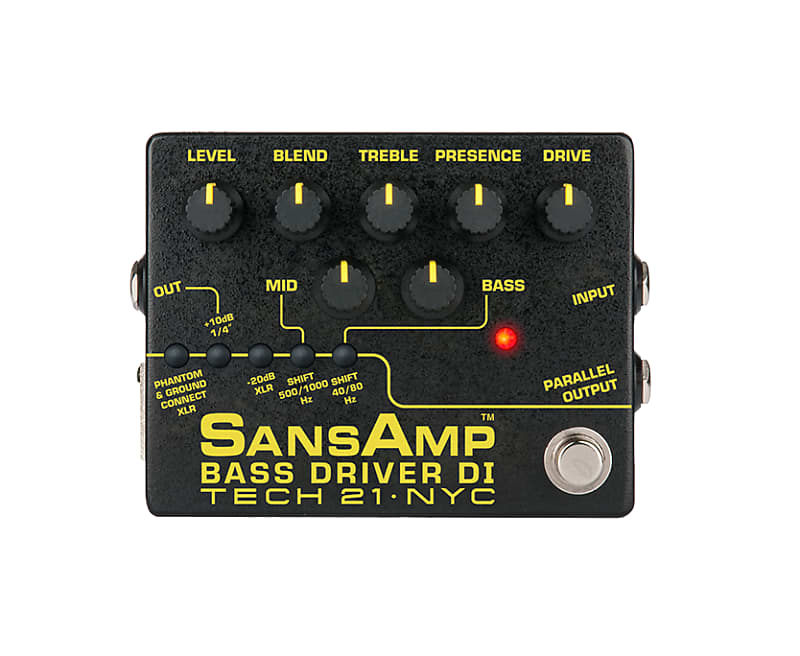 Tech 21 SansAmp Bass Driver DI V2