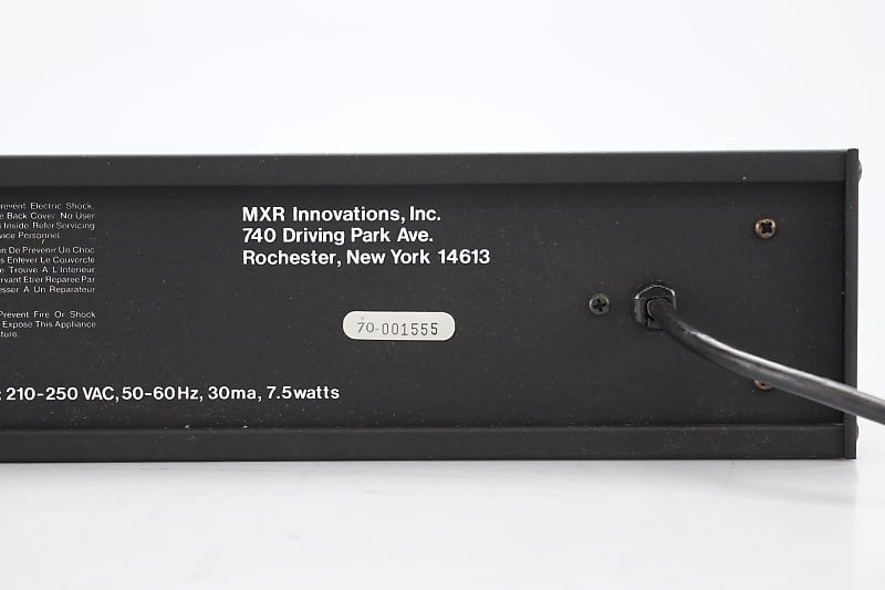 MXR Dual Octave EQ Model 170 2-Channel Graphic Equalizer