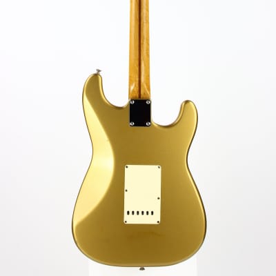 One-Of-A-Kind! 1991 Fender Custom Shop MASTERBUILT JW Black 1950's Stratocaster Reissue Electric Guitar | Aztec Gold, Lefty Strung Righty! j w image 11