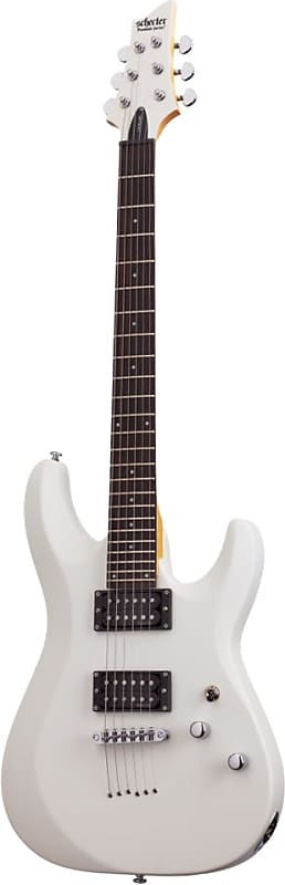 SCHECTER E-Gitarre, C-6 Deluxe, Satin White image 1