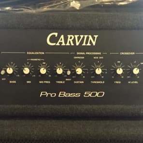 Carvin Power Bass 500 & Cabs image 2
