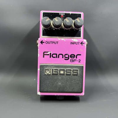 Boss BF-2 Flanger Pedal - Orange Label / MIT Taiwan - | Reverb