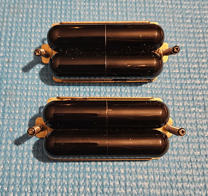 Guitar Fetish GFS Lipstick humbucker pickup set Black Reverb