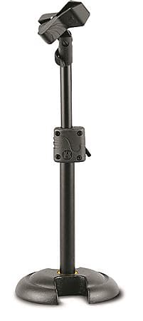 Hercules MS100B H Base Low Profile Mic Stand with EZ Clip image 1