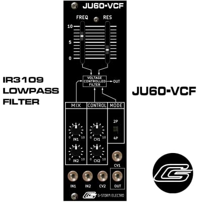G-Storm Electro JU60-VCF Module Roland Juno-60 Filter Adaptation image 1