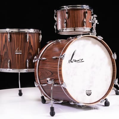 Sonor Vintage Series 3pc 13/16/22 No Mount - Rosewood image 1