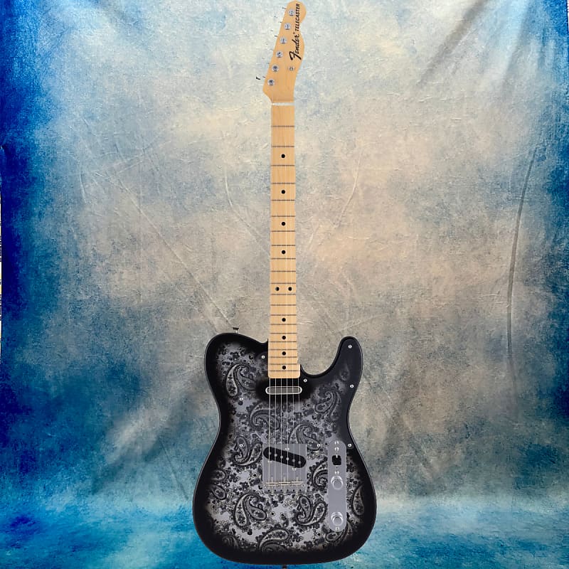 美品！Fender テレキャスターMIJ Fender MIJ Limited Edition Black Paisley Telecaster | Reverb
