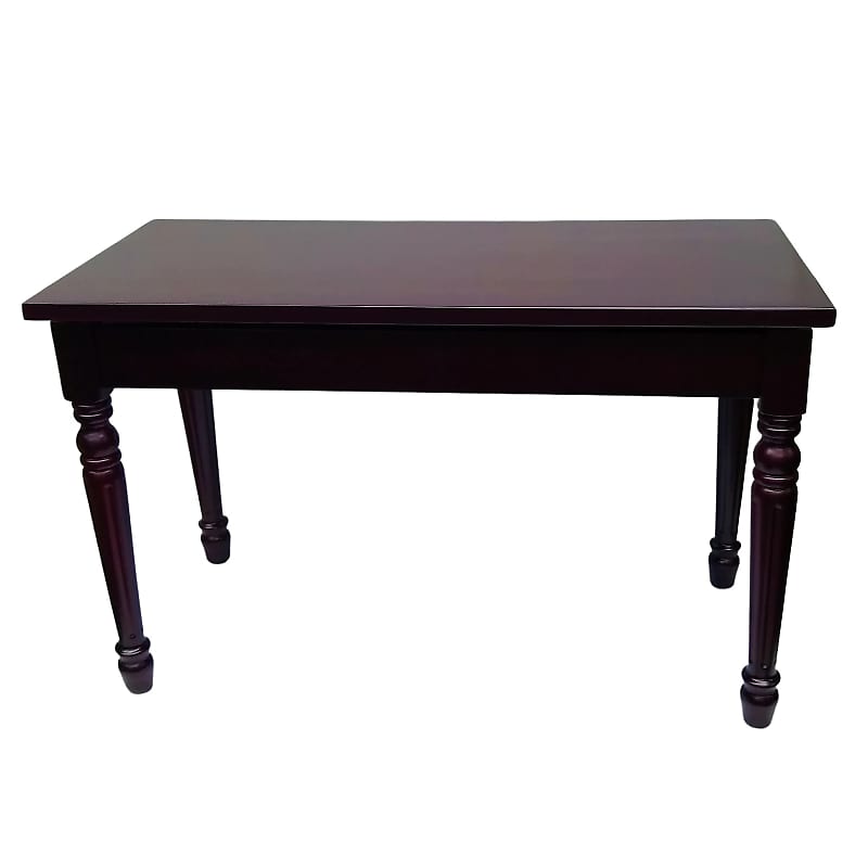 Frederick Duet Louis Piano Bench Mahogany Satin Hard Top image 1