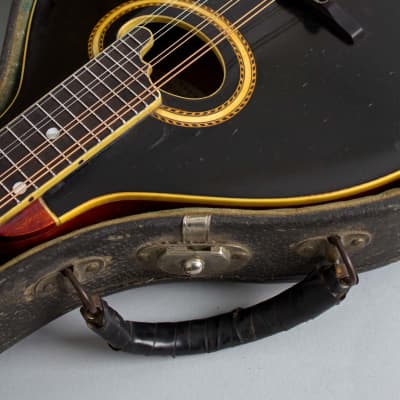 Gibson  A-4 Carved Top Mandolin (1913), ser. #22319, original black hard shell case. image 14