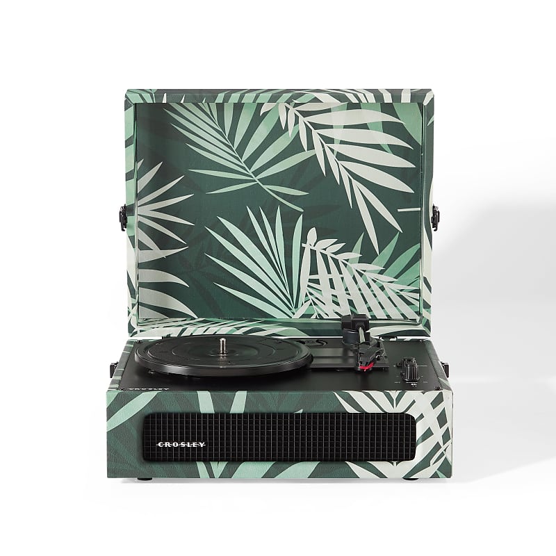 Crosley Voyager Bluetooth Portable Turntable - Botanical  			