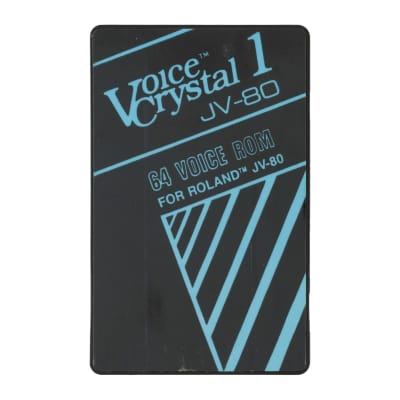 Roland JV-80 Voice Crystal 1 ROM Card [USED]