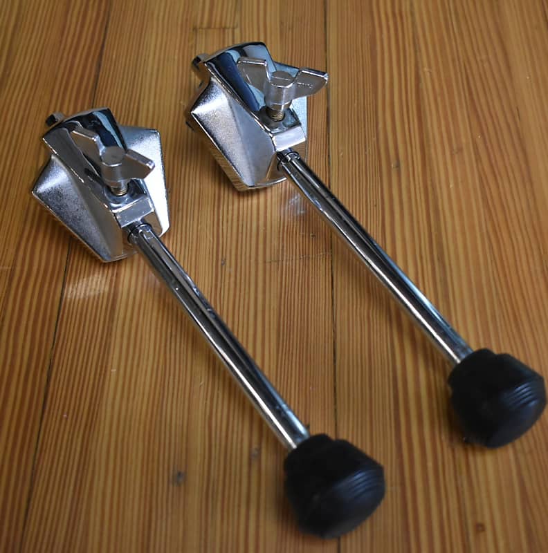 Vintage Tama 80s Era Bass Drum Spurs/ Legs Pair Reverb