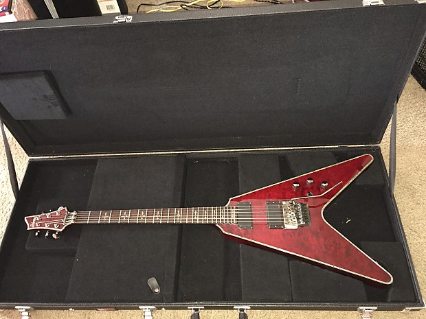 期間限定30％OFF! Rose Floyd V-1 Hellraiser Schecter w/Hardcase Canada Reverb | ギター