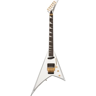 Jackson Concept Series Rhoads RR24 HS, Ebony Fingerboard, White with Black Pinstripes for sale