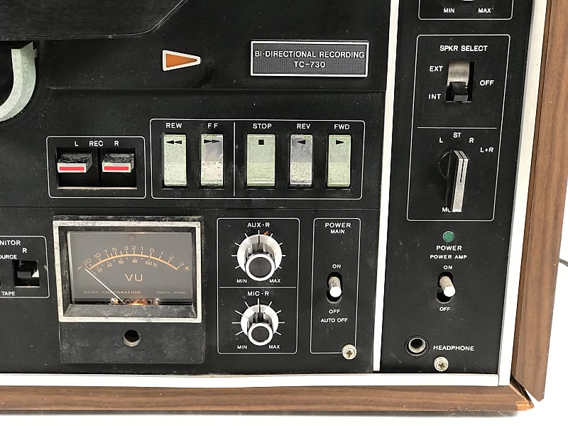 Vintage Sony TC-730 Reel to Reel Recorder / Player