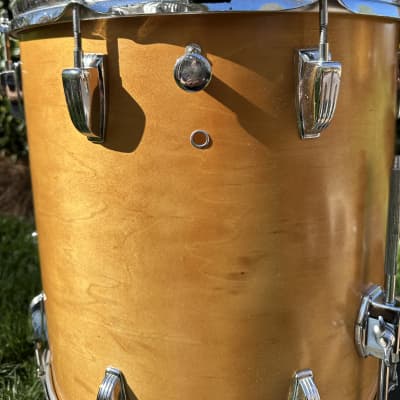 Ludwig/Slingerland “Hybrid” 3ply maple 70s Thermogloss 24/13/16 image 19